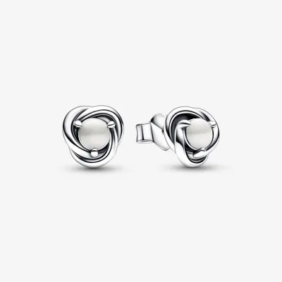 Pandora June Eternity Circle Stud Earrings - 292335C03