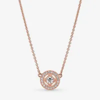 Pandora Vintage Circle Collier Necklace - 380523CZ-45