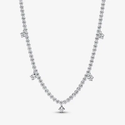 Pandora Sparkling Drop Collier Necklace - 392405C01-43