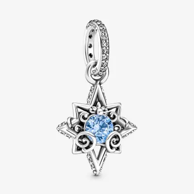 Pandora Disney Cinderella Blue Star Pendant - 399560C01