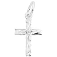 Sterling Silver Small Cross Charm