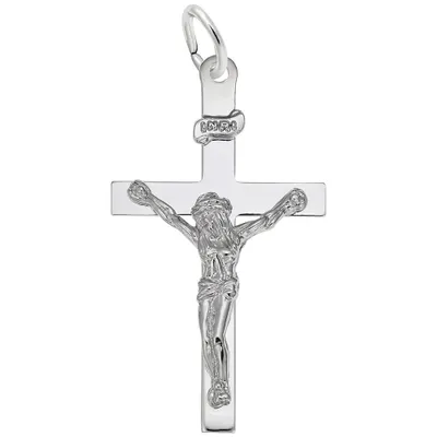 Sterling Silver Crucifix Charm