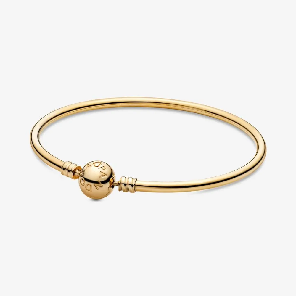 Pandora 14 Karat Gold Moments Bangle