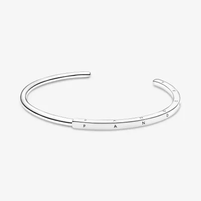 Pandora Signature I-D Open Bangle 599493C00