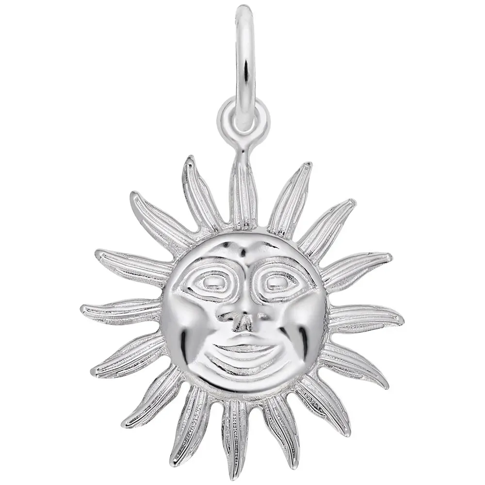 Sterling Silver Sunshine Charm