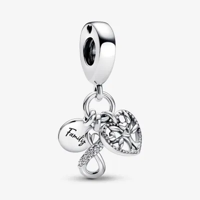 Pandora Infinity Triple Dangle Charm - 792201C01