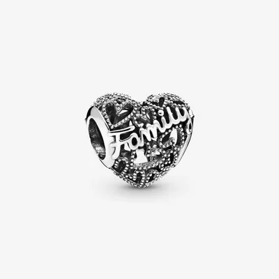 Family Heart Pandora Charm- 798571C00