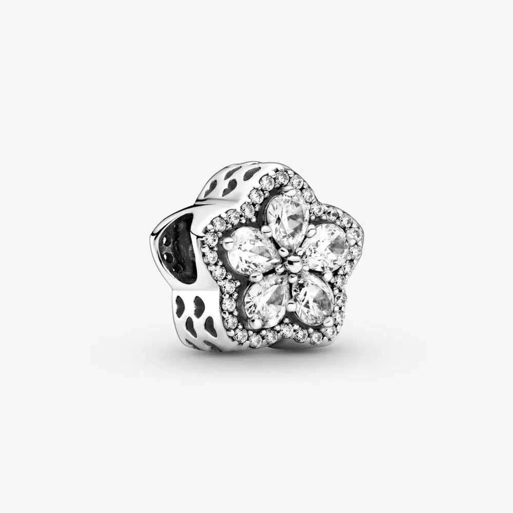 Pandora Sparkling Snowflake Pave Charm-799224C01