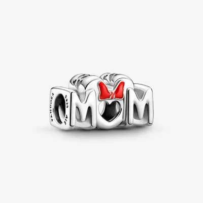 Pandora Disney Minnie Mouse Bow & Mom Charm - 799363C01