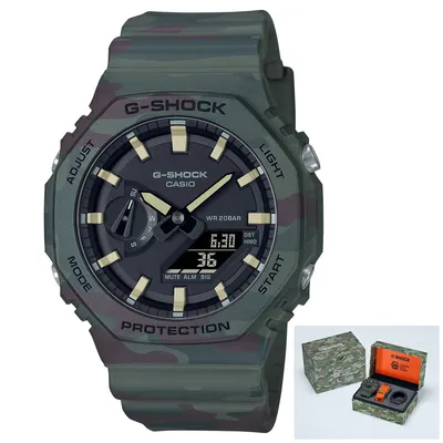 G-Shock 2100 Custom Analog-Digital Watch GAE2100WE-3A