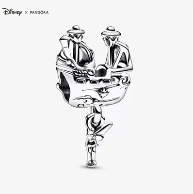 Pandora Disney Tinker Bell and Captain Hook Pirate Ship Charm 792521C00
