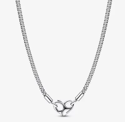 Pandora Moments Studded Chain Necklace 392451C00-45