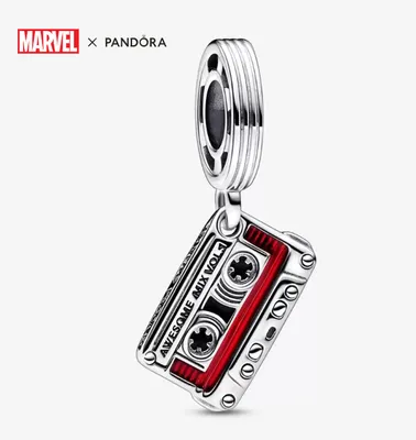Pandora Marvel Guardians of the Galaxy Cassette Tape 792564C01