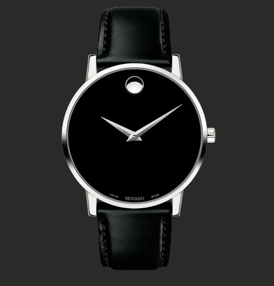 Movado Museum Classic Leather Watch-0607269