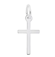 Sterling Silver Thin Cross Charm