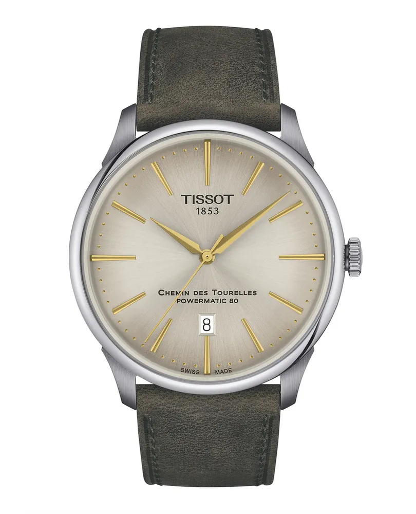 Tissot Chemin Des Tourelles Powermatic 80 42mm Watch-T139.407.16.261.00