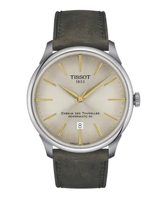 Tissot Chemin Des Tourelles Powermatic 80 42mm Watch-T139.407.16.261.00