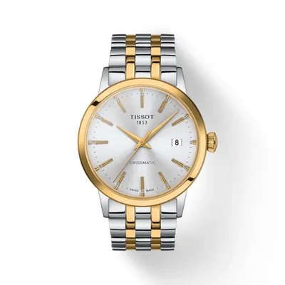 Tissot Classic Dream Swissmatic Two-Tone Watch-T129.407.22.031.01