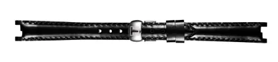 Tissot Black Leather 12mm Watch Strap-T852.036.538
