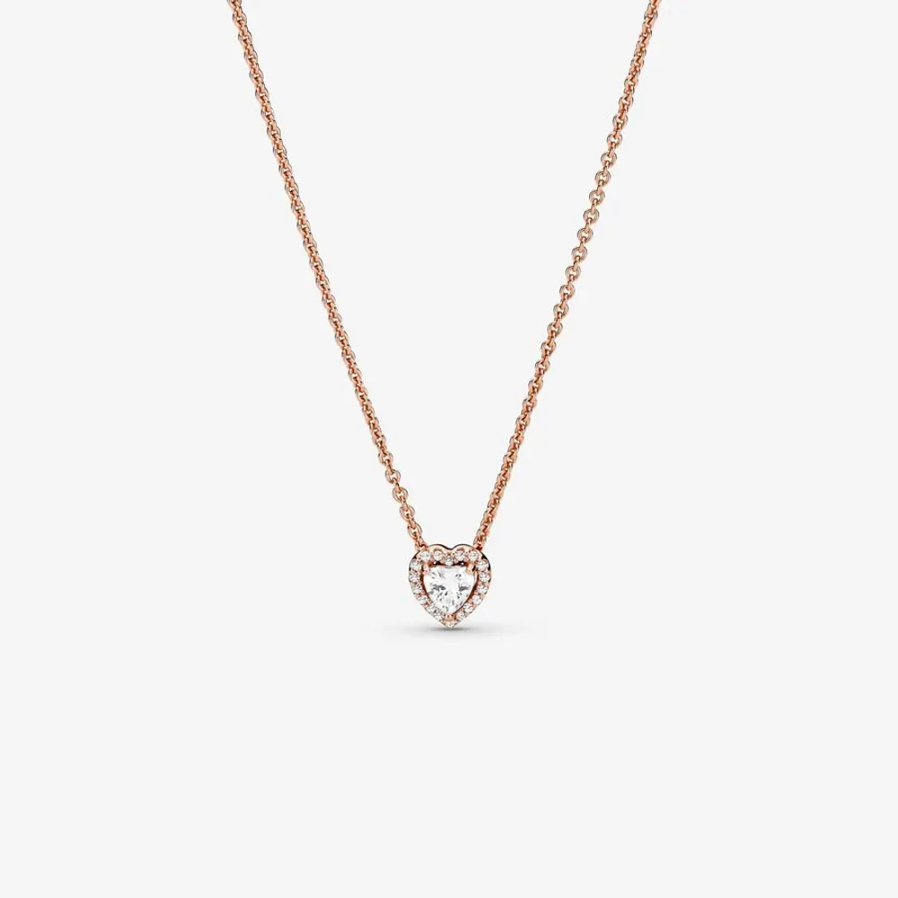 Pandora Sparkling Heart Collier Necklace -  388425C01-45