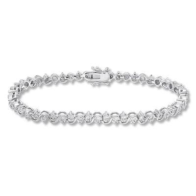 Kay Diamond Bracelet 1/4 ct tw Round-cut Sterling Silver