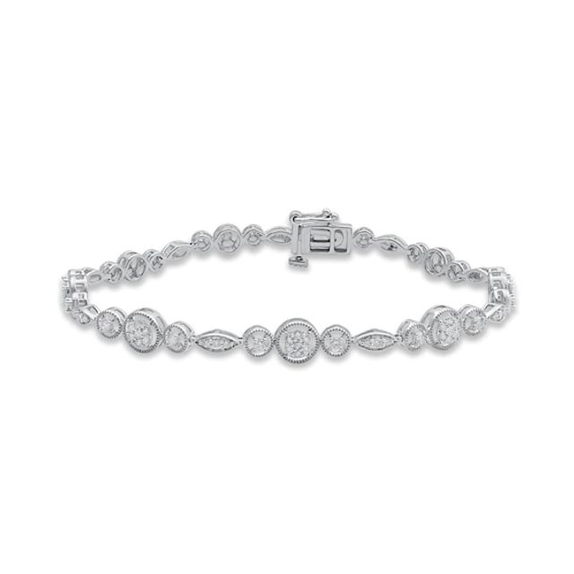 3 carat tennis bracelet kay jewelers