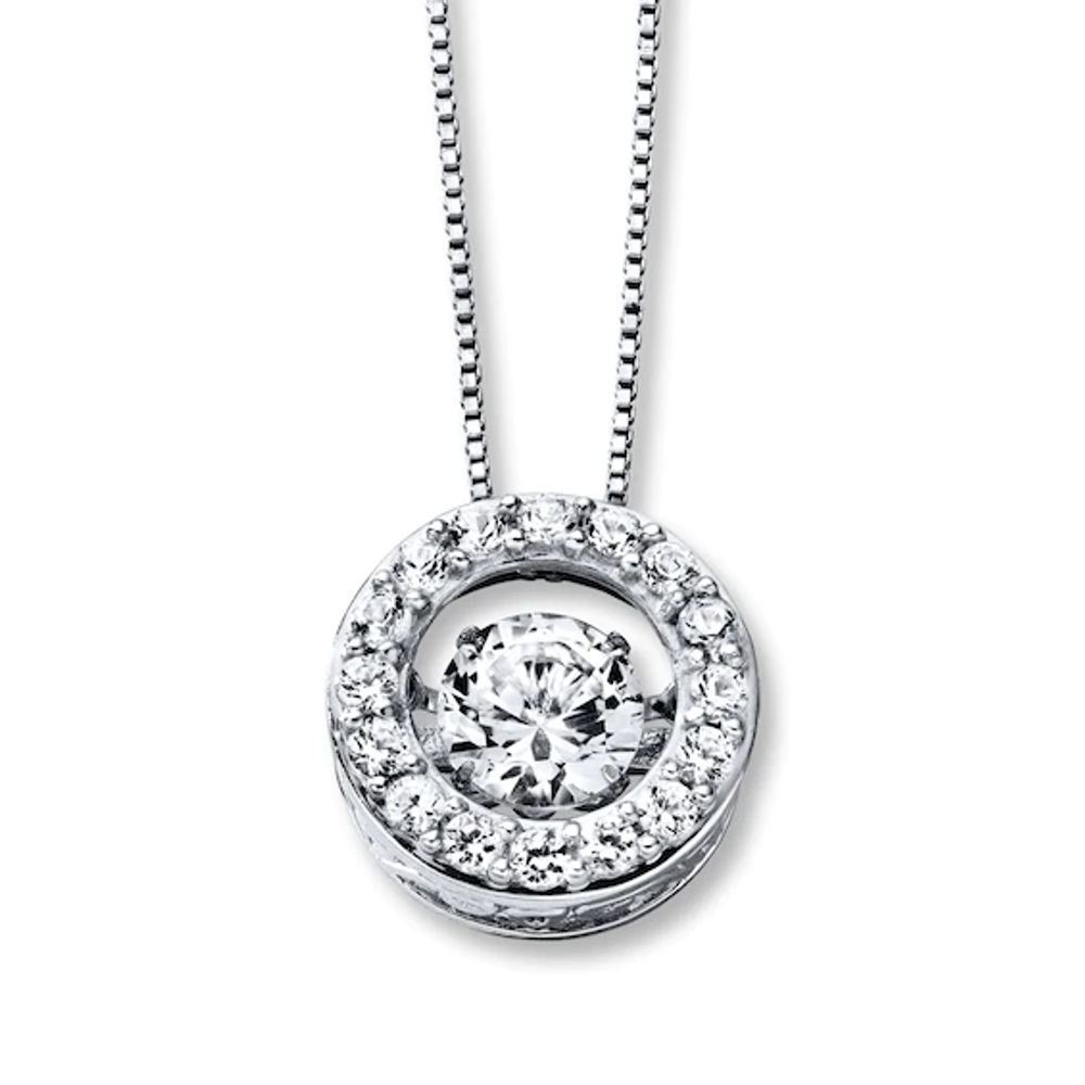 Kay Jewelers Diamond Flower Necklace 1/2 ct tw Round-cut 14K White Gold-  More
