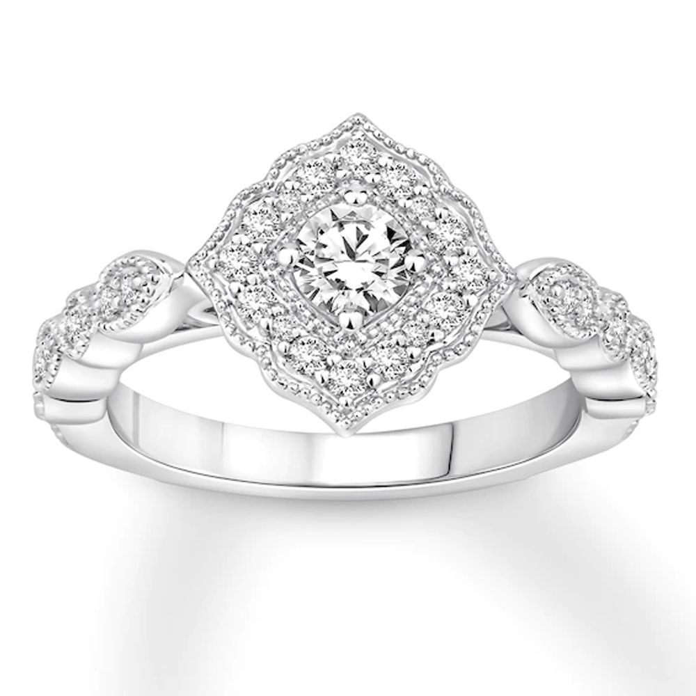 Maxine Build Your Own Earth Born Diamond Engagement Ring 5/8ct – Steven  Singer Jewelers
