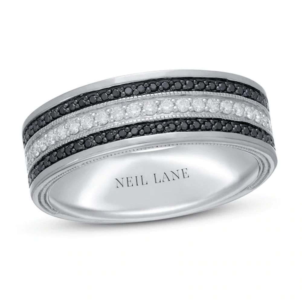 Neil Lane 1.08 tcw Twisted Band Round Diamond Engagement Ring with Dia | QD  Jewelry