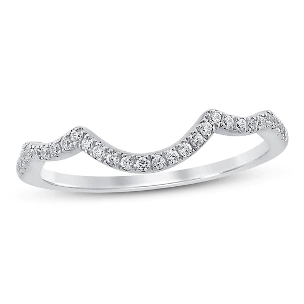 Diamond Wedding Band 1 ct tw Round-cut 14K White Gold