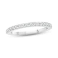 Diamond Wedding Band 1/3 ct tw Round-cut 14K White Gold