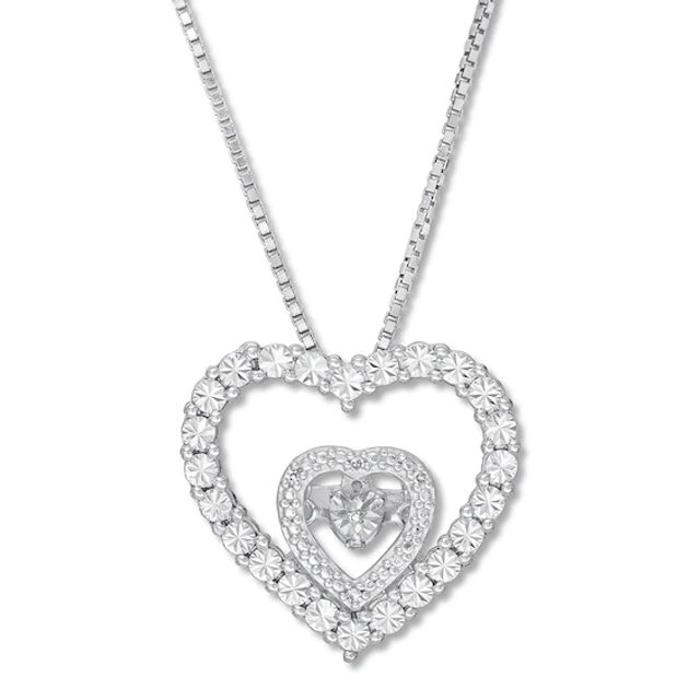 Unstoppable Love Heart Necklace Sterling Silver