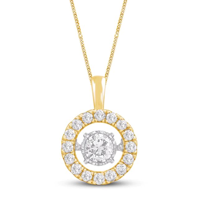 Unstoppable Love Diamond Necklace 1 ct tw 14K Yellow Gold 19"