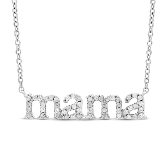 PERSÉE Mama 18-karat gold diamond necklace | NET-A-PORTER