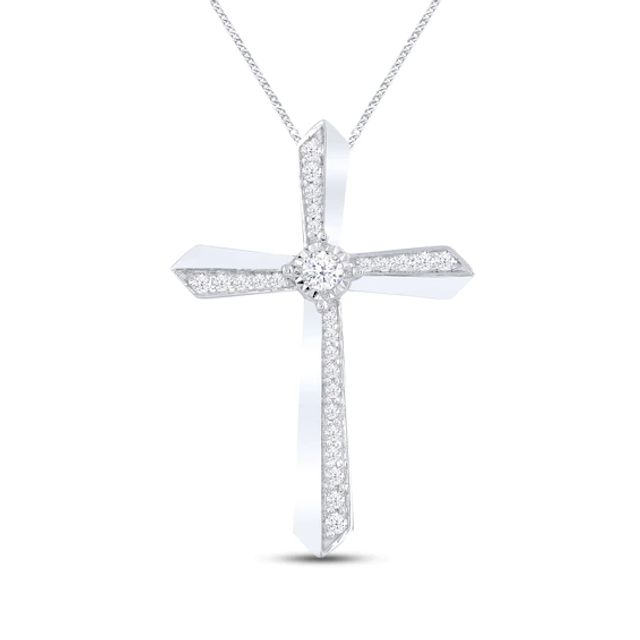 Unstoppable Love Diamond Necklace 1/4 ct tw 10K White Gold 19