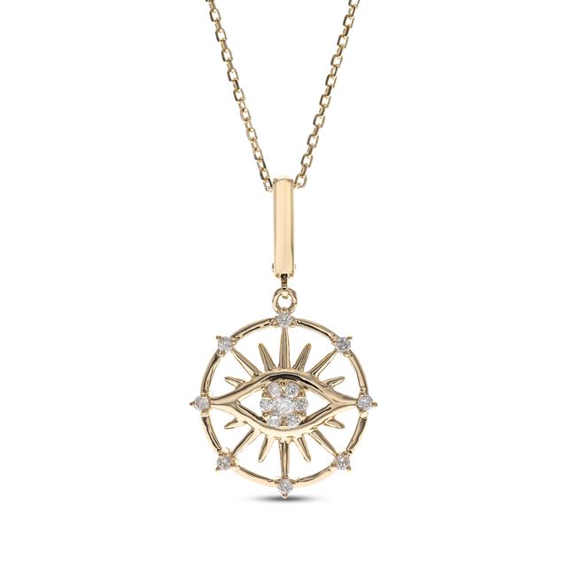 kay circle necklace