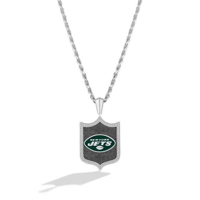 True Fans Philadelphia Eagles 1/10 CT. T.W. Diamond Logo Necklace in  Sterling Silver