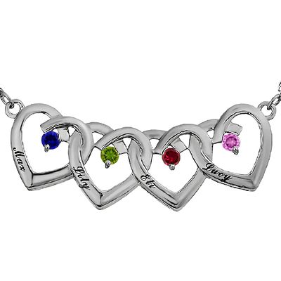 Birthstone Family & Mother's Necklace