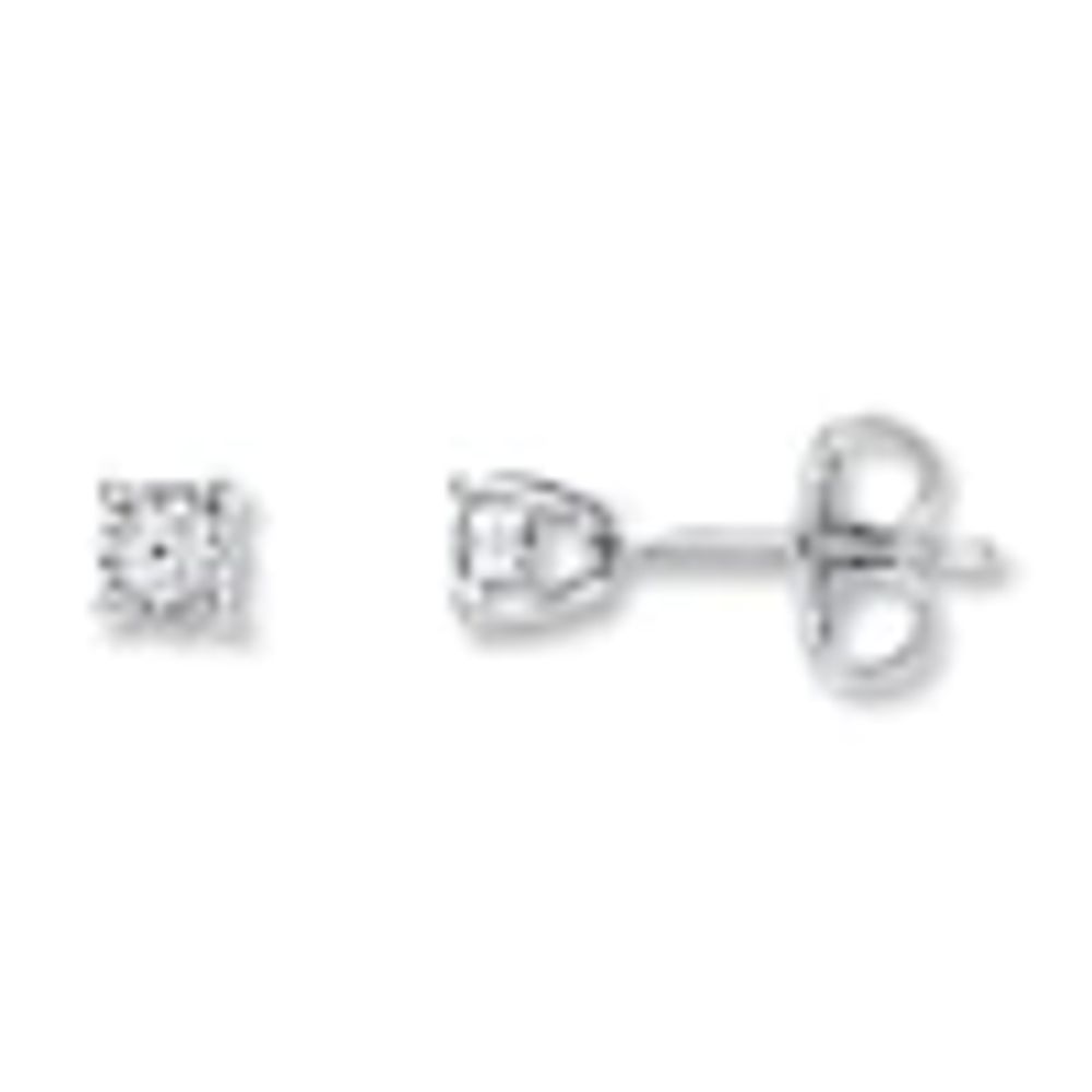 Kay Radiant Reflections 1/10 cttw Diamonds Sterling Silver Earrings