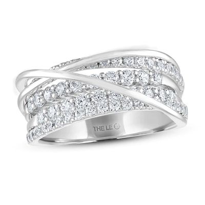 Kay THE LEO Diamond Ring 1 ct tw Round-cut 14K White Gold