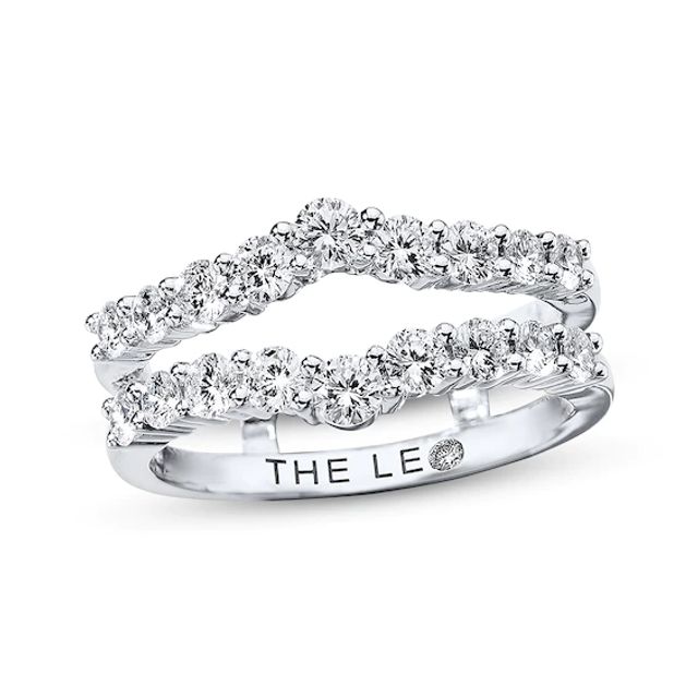 Kay THE LEO Diamond Enhancer Ring ct tw Round-cut 14K White Gold