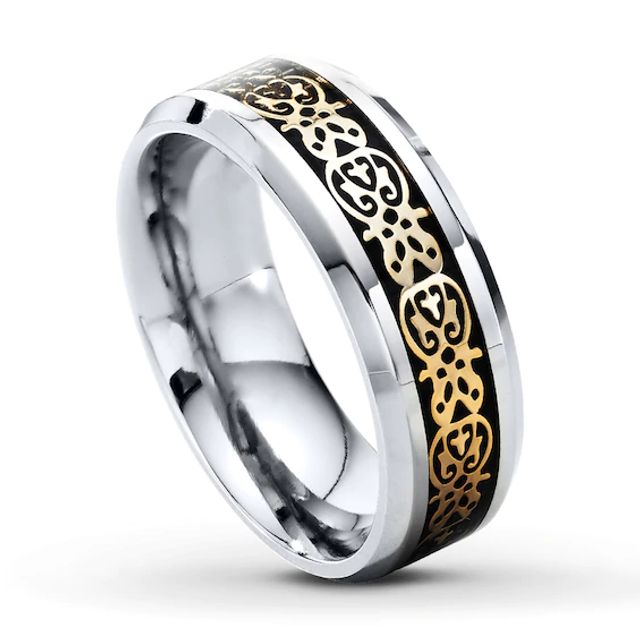 Men's Wedding Band Stainless Steel