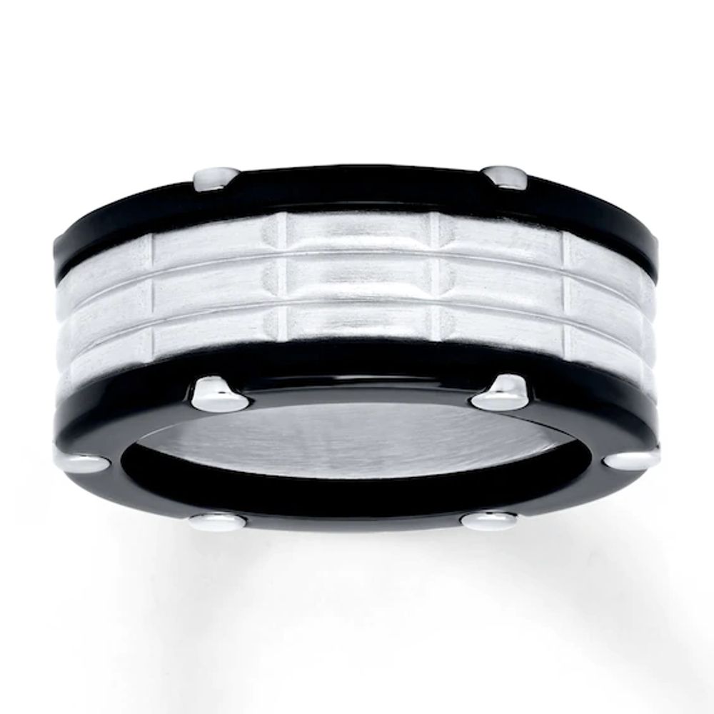 Men's Wedding Band Stainless Steel