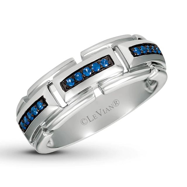 Le Vian Men's Ceylon Sapphire Band 14K Vanilla Gold