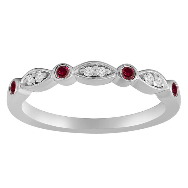 Family & Mother's Stackable Birthstone Band