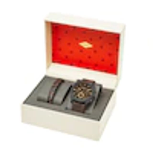 Kay Fossil Machine Men's Watch Boxed Set FS5251SET