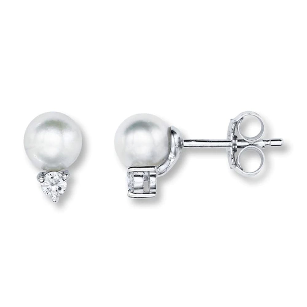 kays pearl earrings