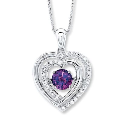 Kay Unstoppable Love Necklace Amethyst Sterling Silver