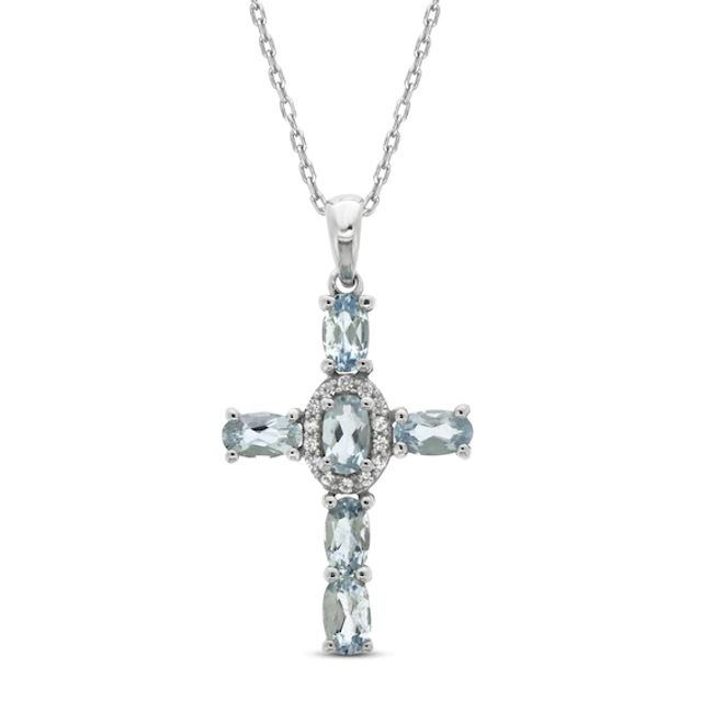 Cross Necklace 14K Yellow Gold 18