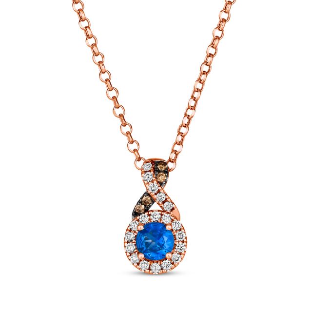 Chocolate Diamond Butterfly Necklace by Le Vian - Jewelry By Designs
